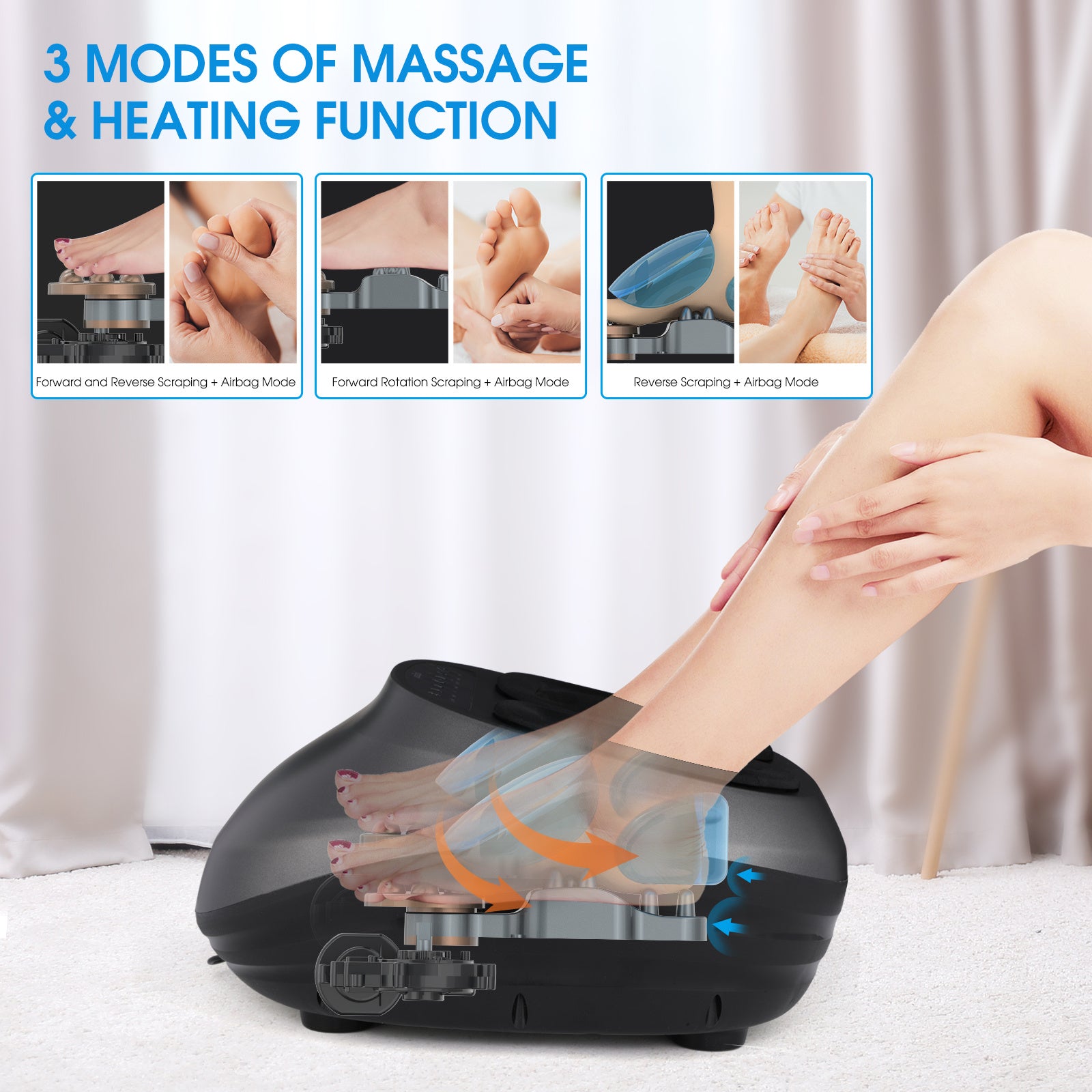 Relaxation Thermique Masseur de Pieds